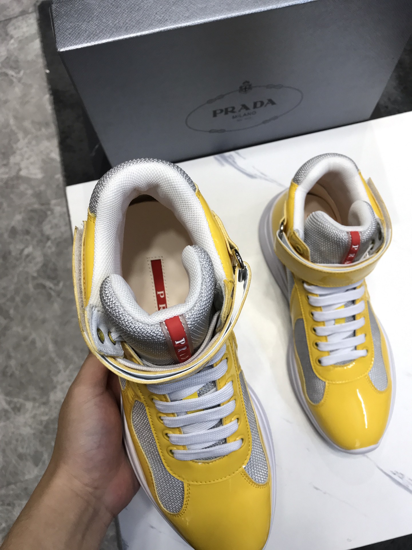 precio real 170 Prada / Prada 2023 deportes zapatos de los hombres de las marcas de gama alta, nuevo