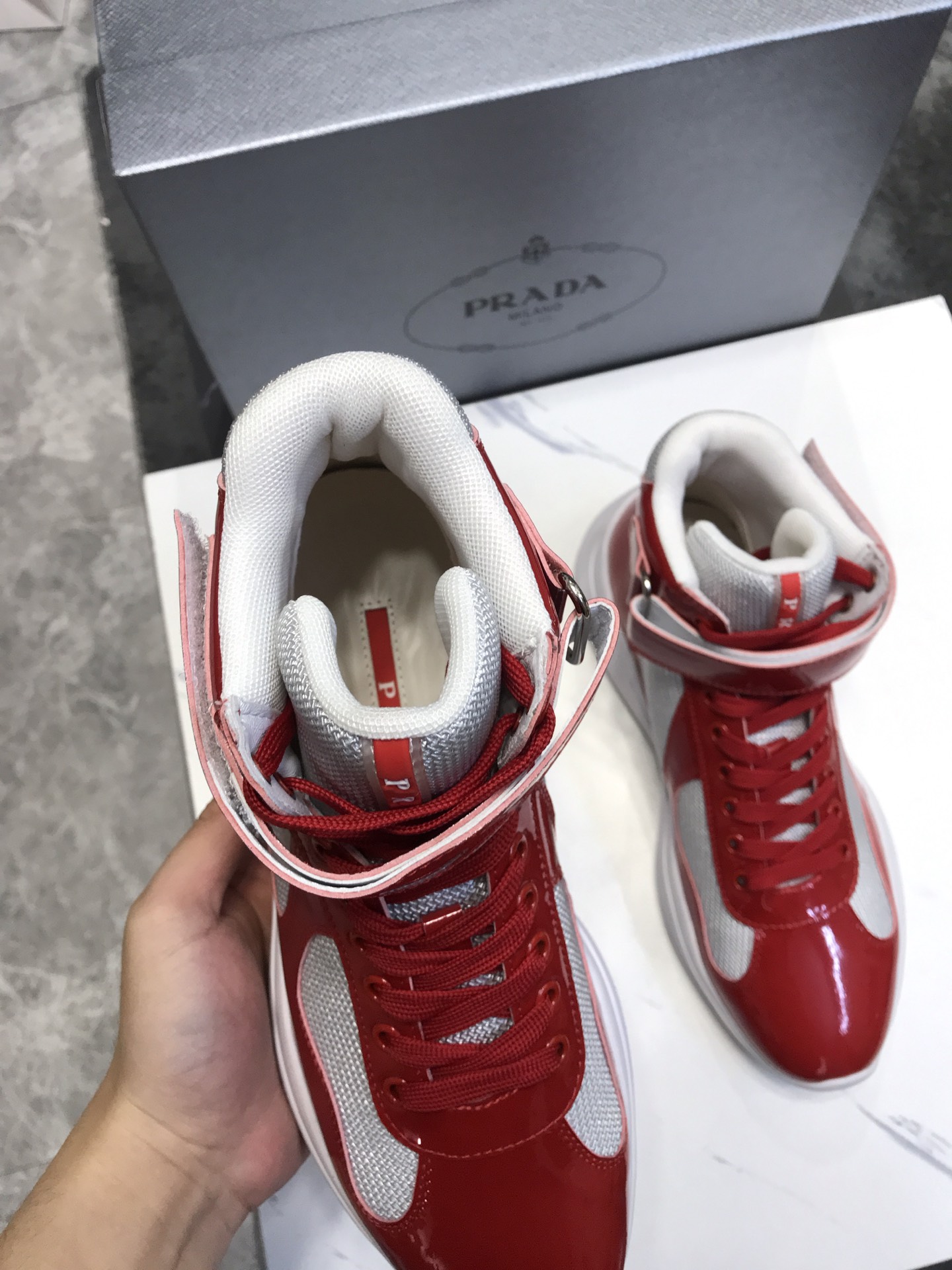 precio real 170 Prada / Prada 2023 deportes zapatos de los hombres de las marcas de gama alta, nuevo
