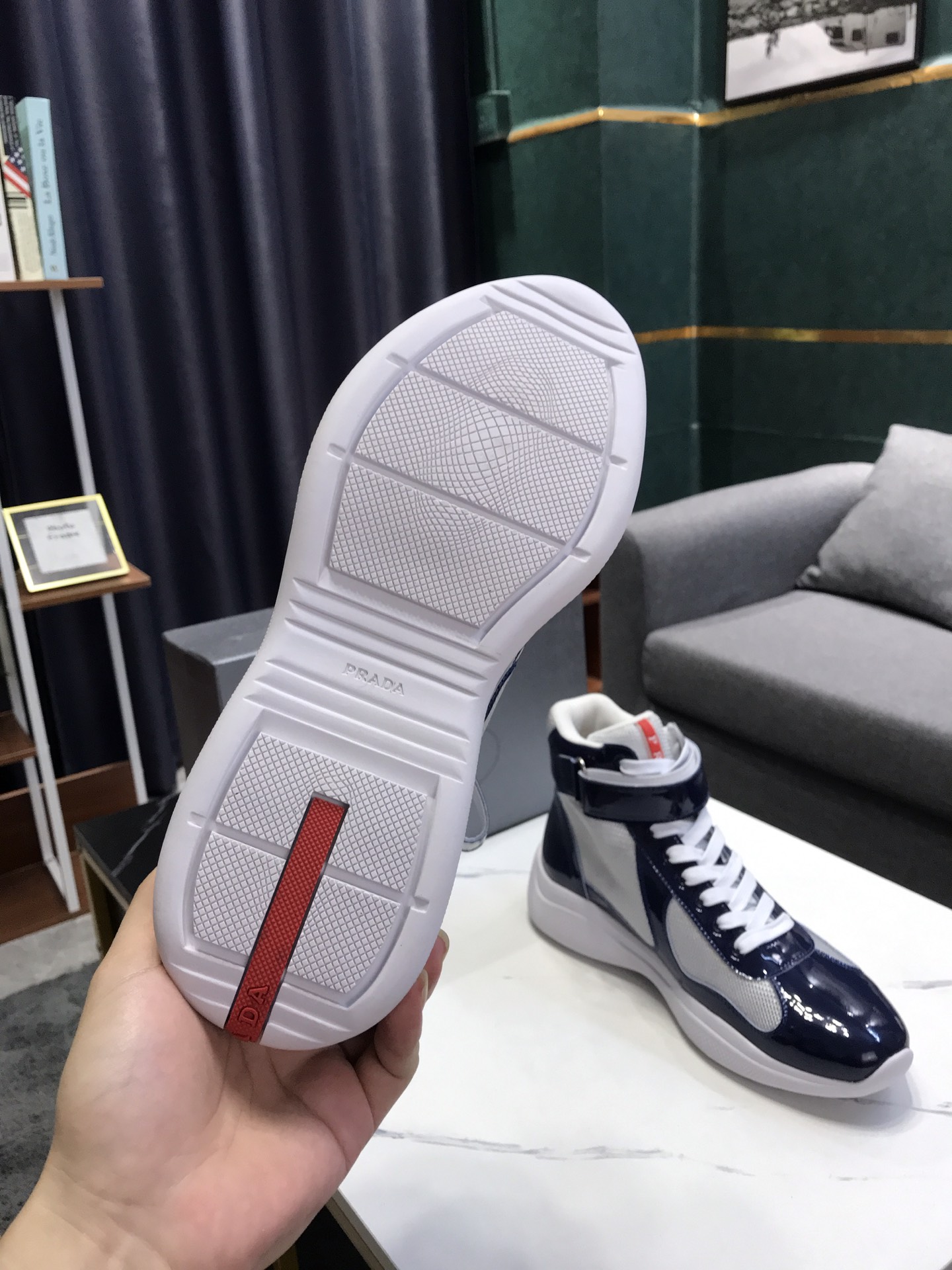 precio real 170 Prada / Prada 2023 deportes zapatos de los hombres de las marcas de gama alta, nuevo
