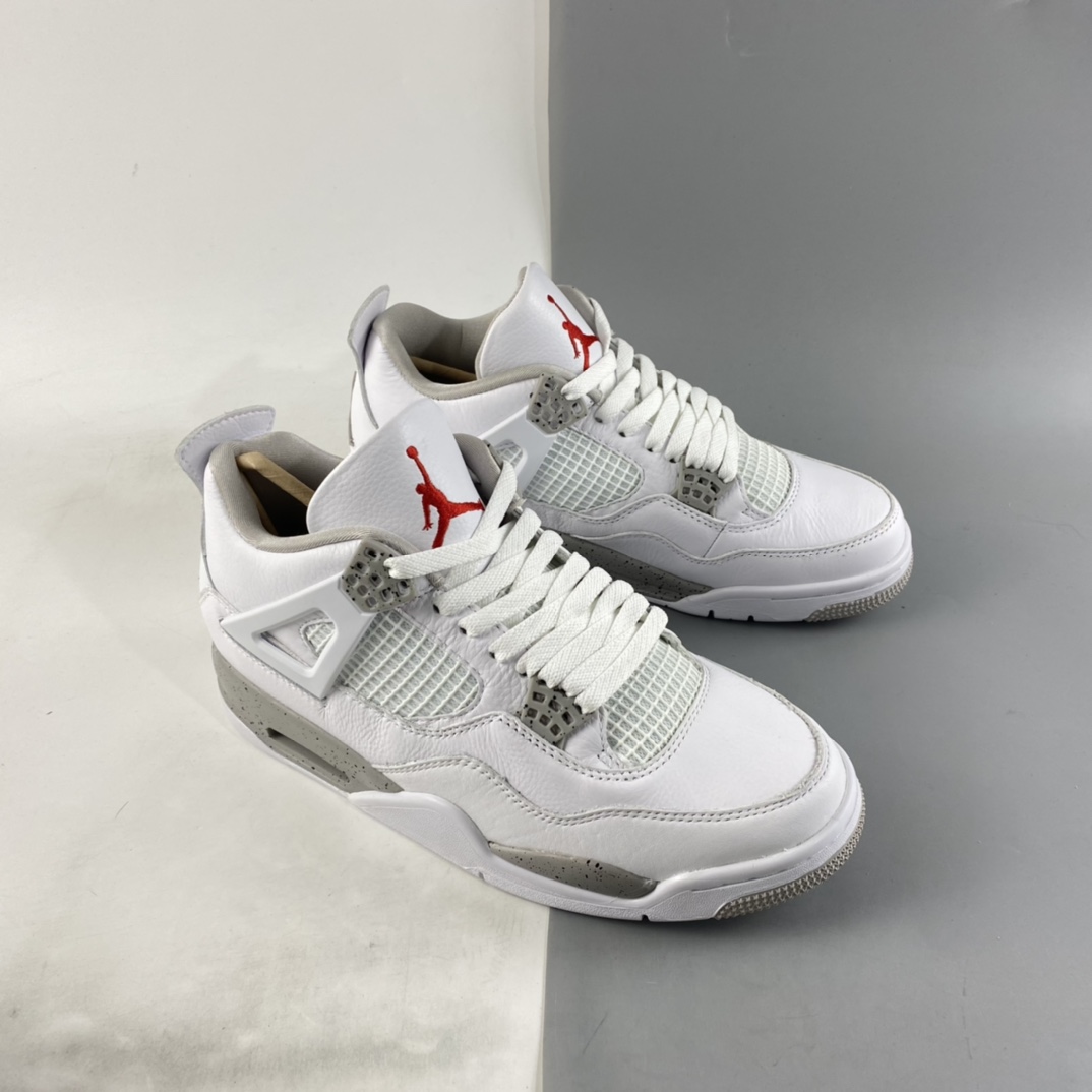 220  Air Jordan 4 Retro ”White Oreo”迈克尔·乔丹AJ4代中帮复古休闲运动文化篮球鞋“白奥利奥”CT8527-100