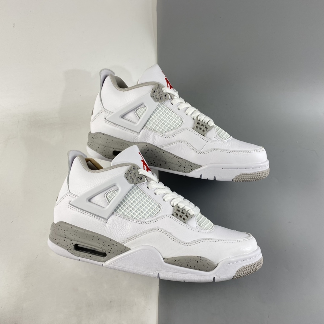 220  Air Jordan 4 Retro ”White Oreo”迈克尔·乔丹AJ4代中帮复古休闲运动文化篮球鞋“白奥利奥”CT8527-100