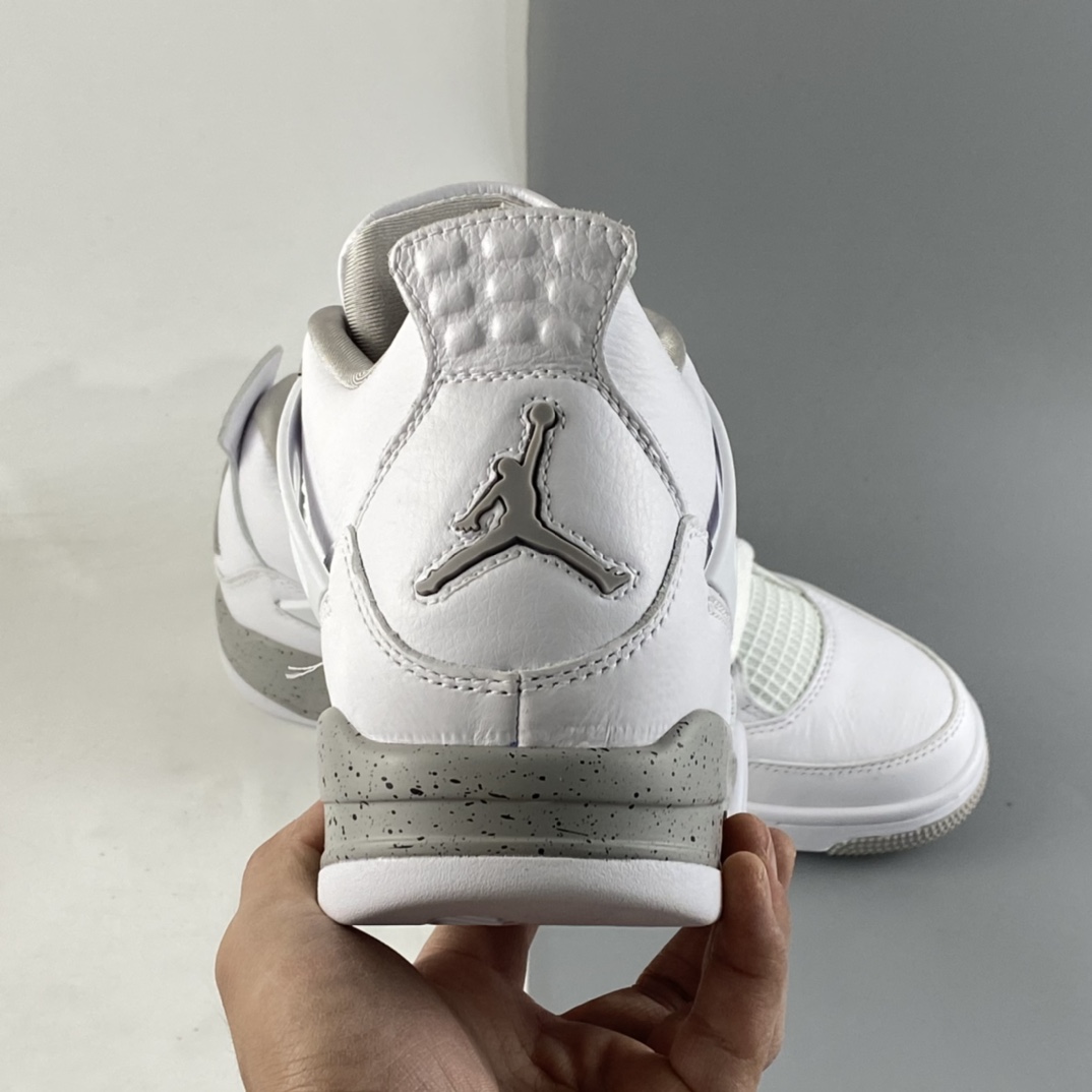 220  Air Jordan 4 Retro ”White Oreo”迈克尔·乔丹AJ4代中帮复古休闲运动文化篮球鞋“白奥利奥”CT8527-100