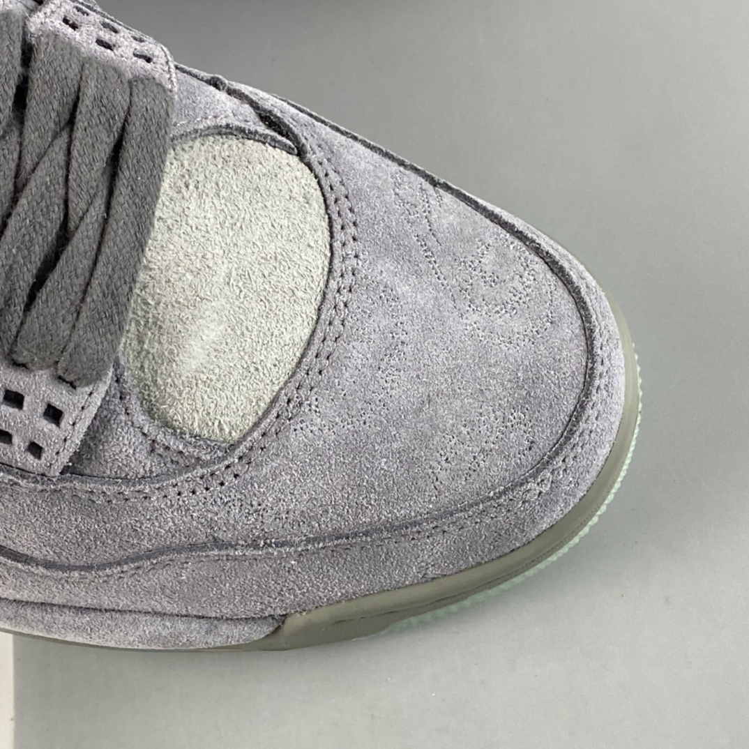 280  Air Jordan 4 Cool Grey AJ4 乔4酷灰麂皮夜光底篮球鞋 930155-003