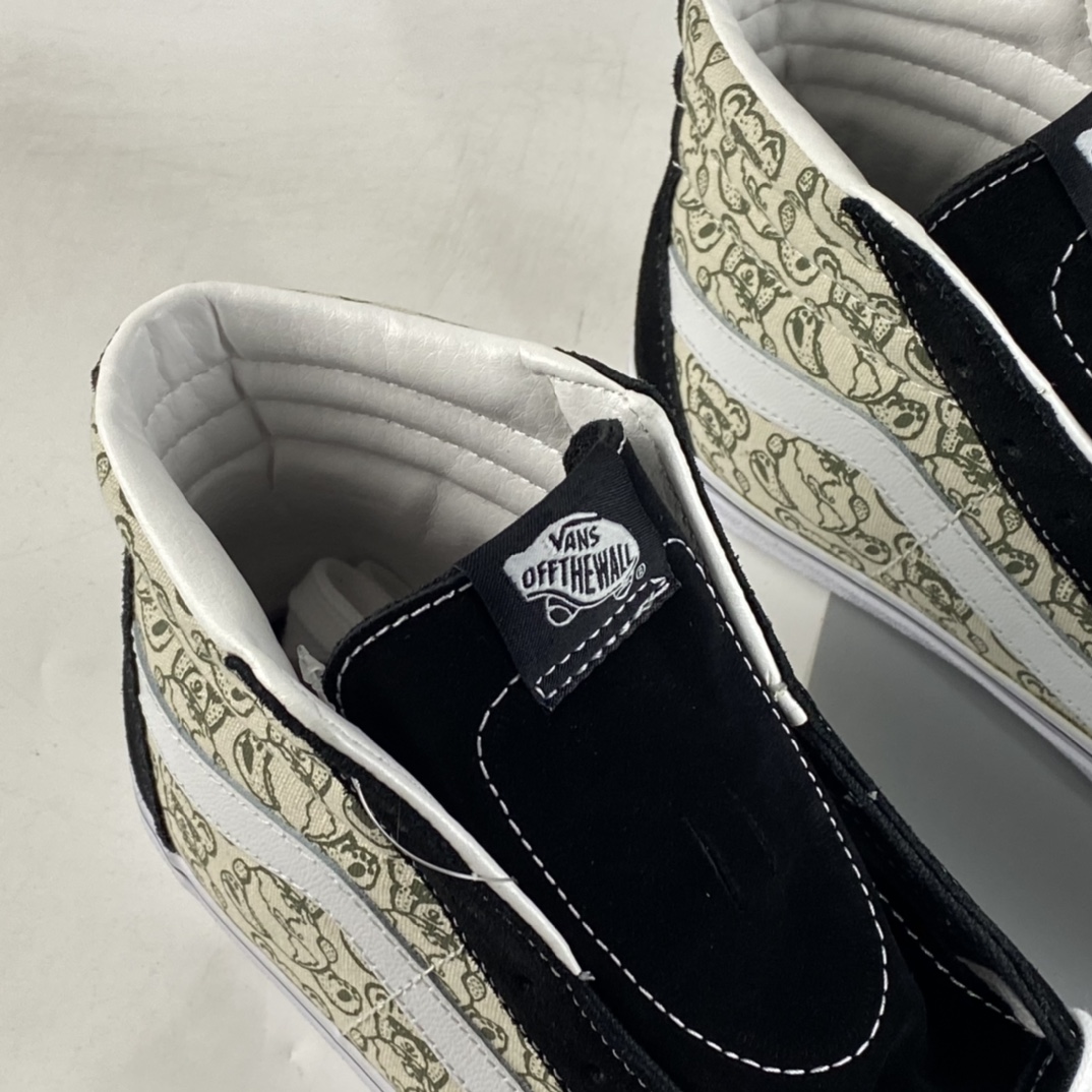 P160  Vans Sk8-Hi 万斯小熊饼干高帮休闲板鞋 VN0A4BV8BCM