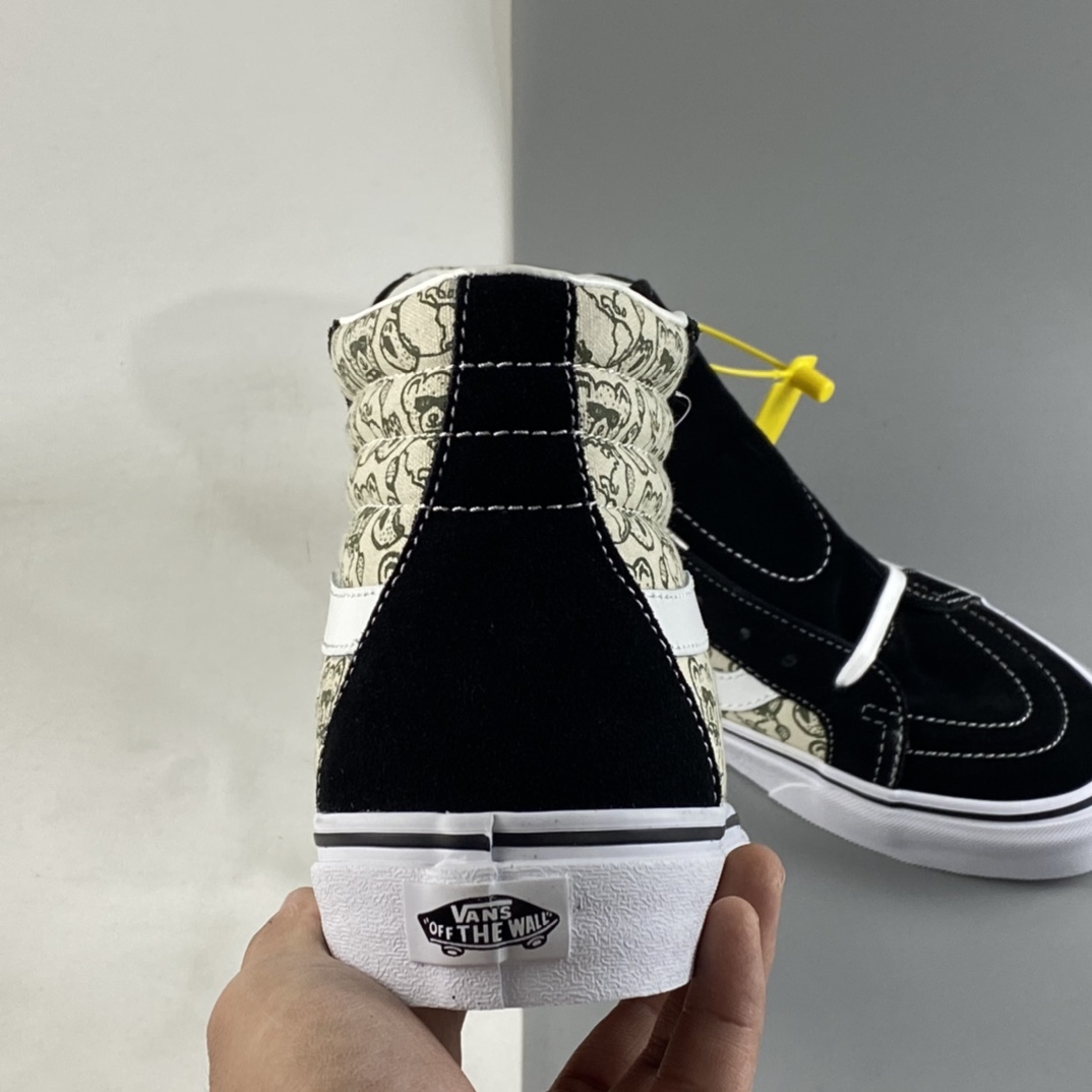 P160  Vans Sk8-Hi 万斯小熊饼干高帮休闲板鞋 VN0A4BV8BCM