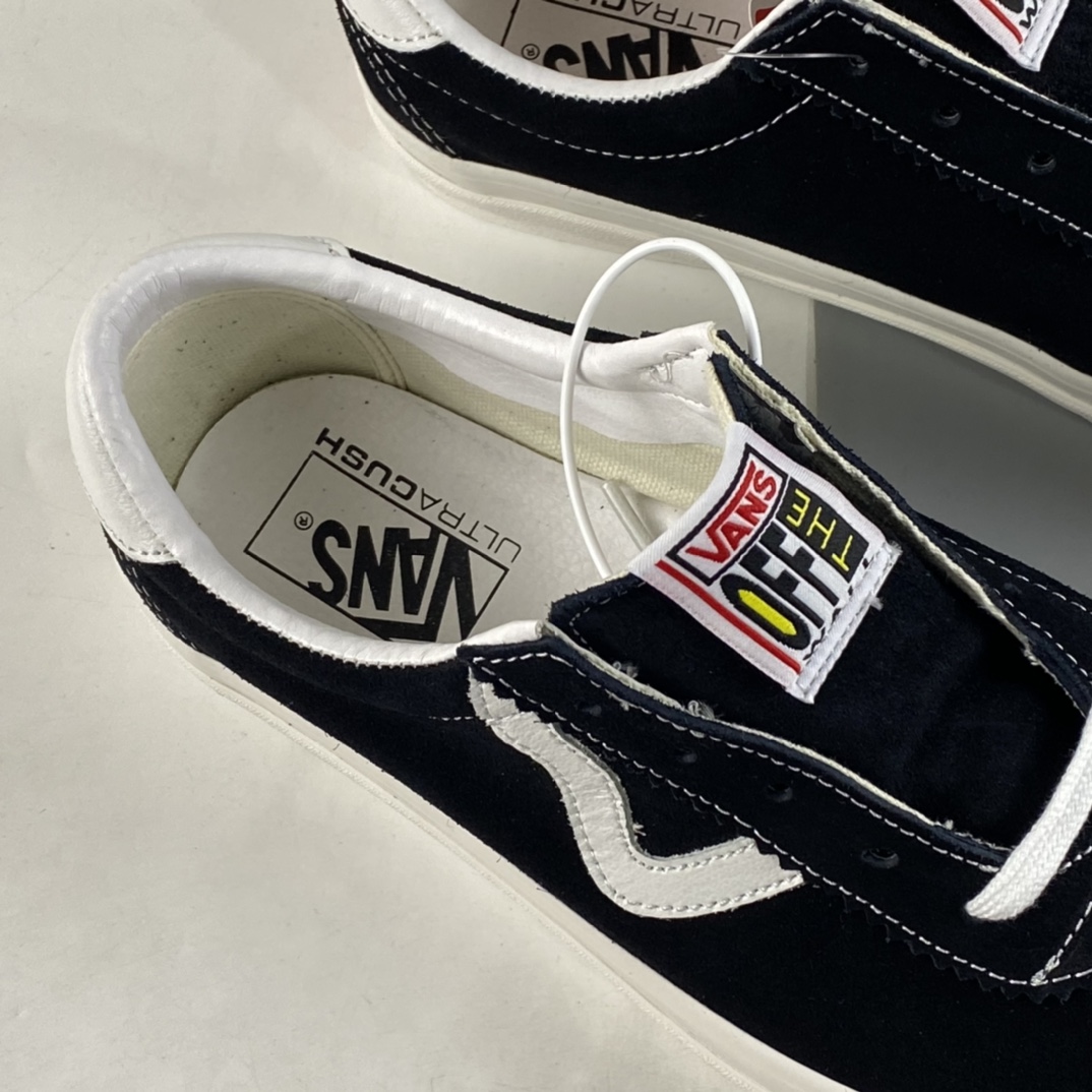 P150  Vans Sport 73 Dx 陈飞宇同款 安纳海姆经典黑白帆布复古低帮休闲板鞋 VN0A3WLQUL1