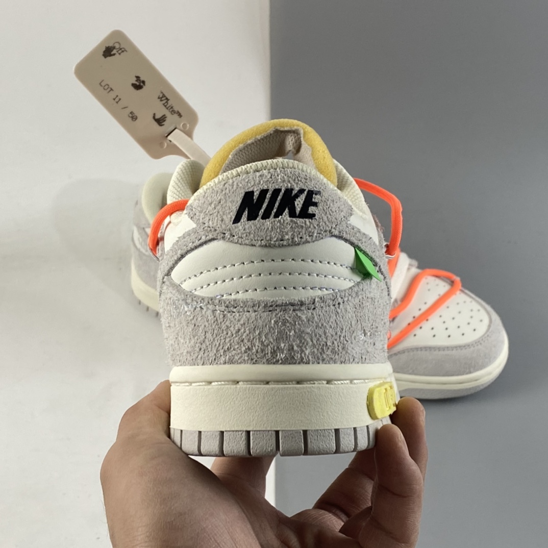 P380   VIRGIL ABLOH设计师独立品牌Off-White x Nike SB Dunk Low”The 50”扣篮系列低帮经典百搭休闲运动板鞋 DJ0950-108