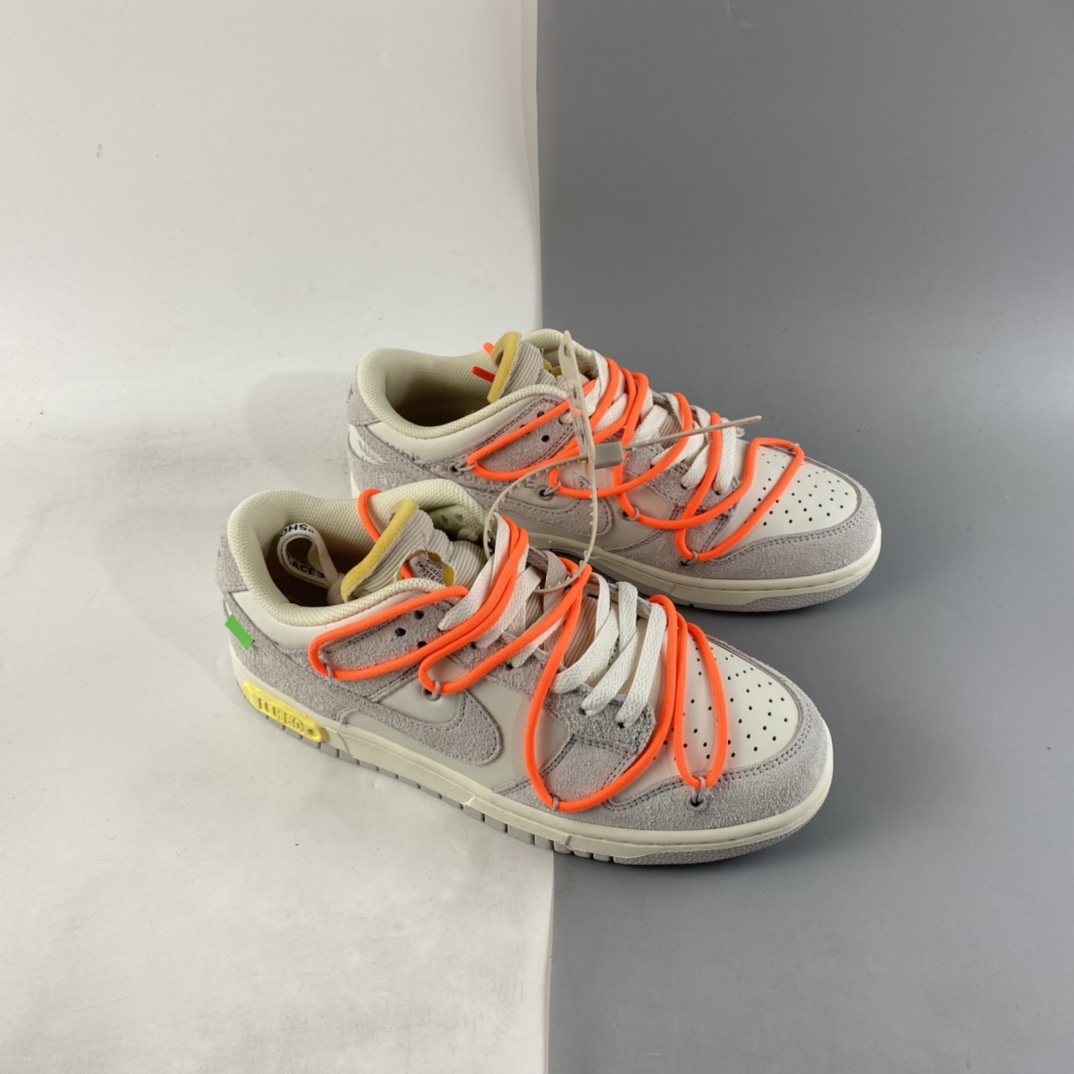 P380   VIRGIL ABLOH设计师独立品牌Off-White x Nike SB Dunk Low”The 50”扣篮系列低帮经典百搭休闲运动板鞋 DJ0950-108