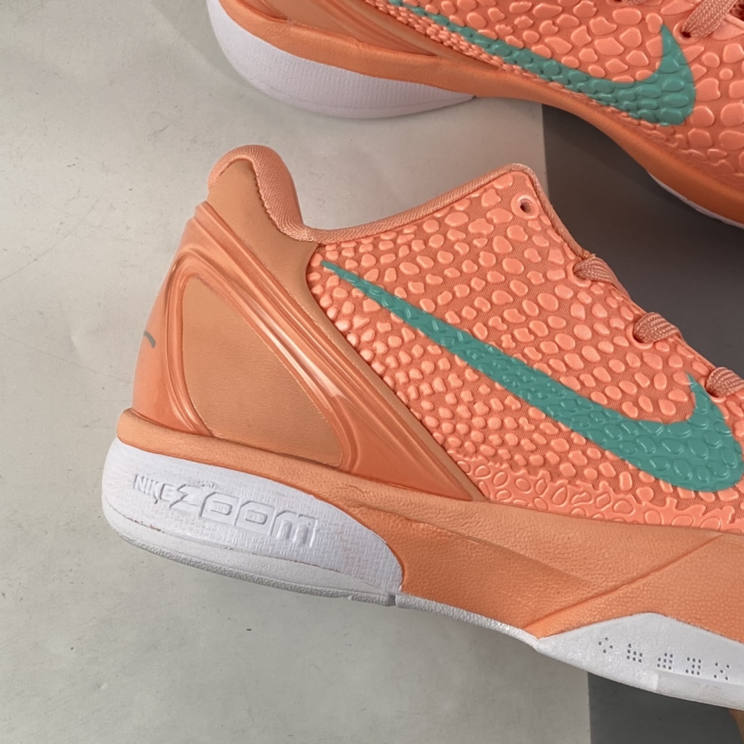 P260  NIKE Zoom Kobe VI  科比6代复刻实战运动低帮文化篮球鞋 CW2190-600