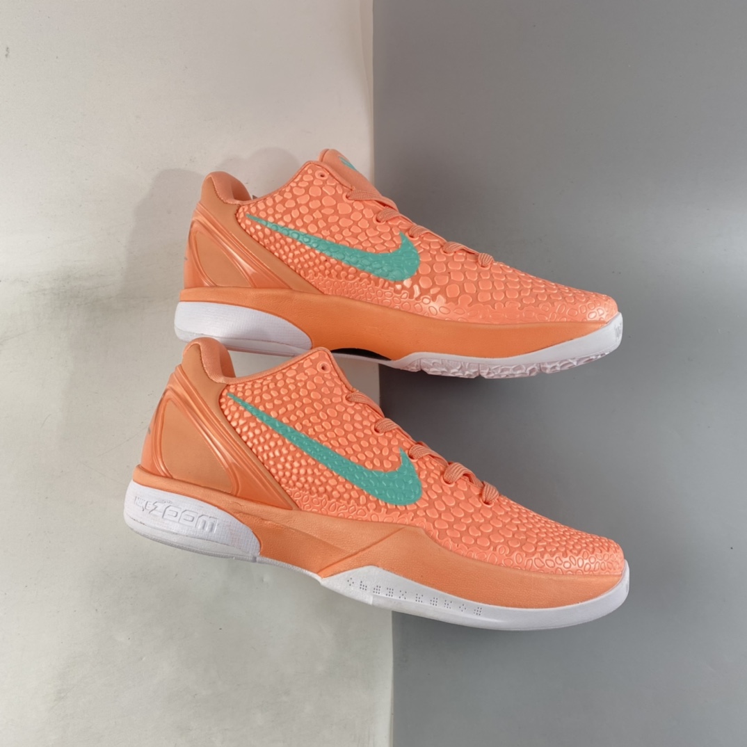 P260  NIKE Zoom Kobe VI  科比6代复刻实战运动低帮文化篮球鞋 CW2190-600