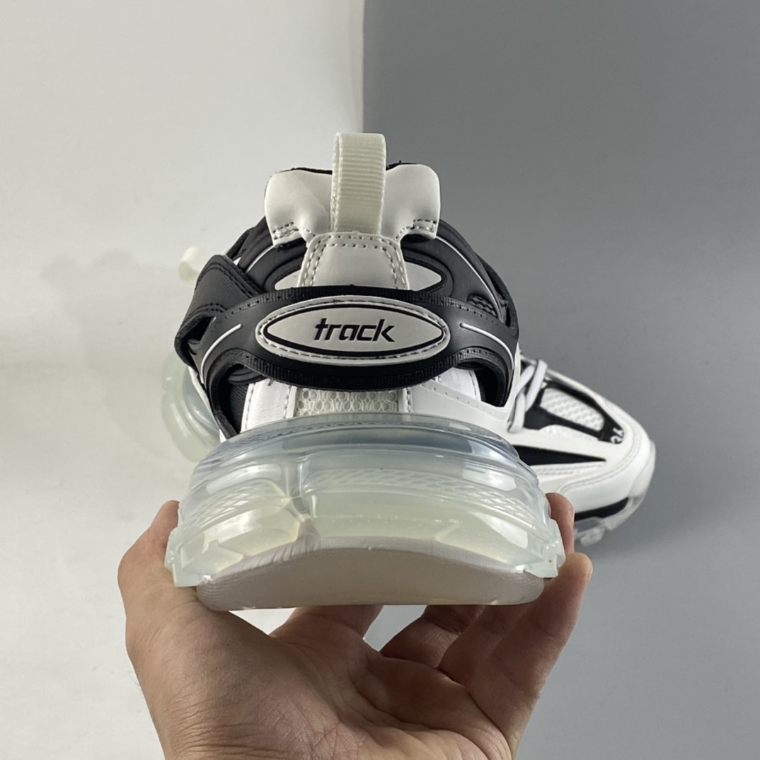 P480   Balenciaga Sneaker Tess s.Gomma MAILLE WHITE/ORANGE 巴黎世家3.0