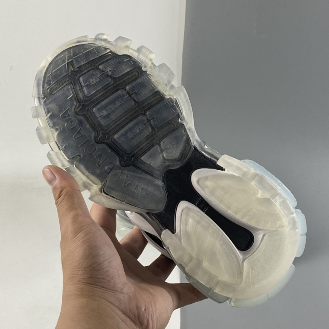 P480   Balenciaga Sneaker Tess s.Gomma MAILLE WHITE/ORANGE 巴黎世家3.0