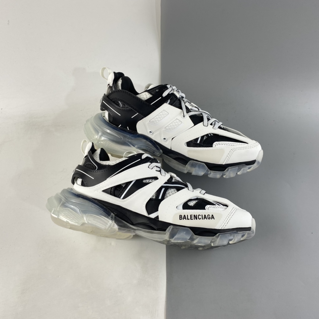 P480   Balenciaga Sneaker Tess s.Gomma MAILLE WHITE/ORANGE 巴黎世家3.0