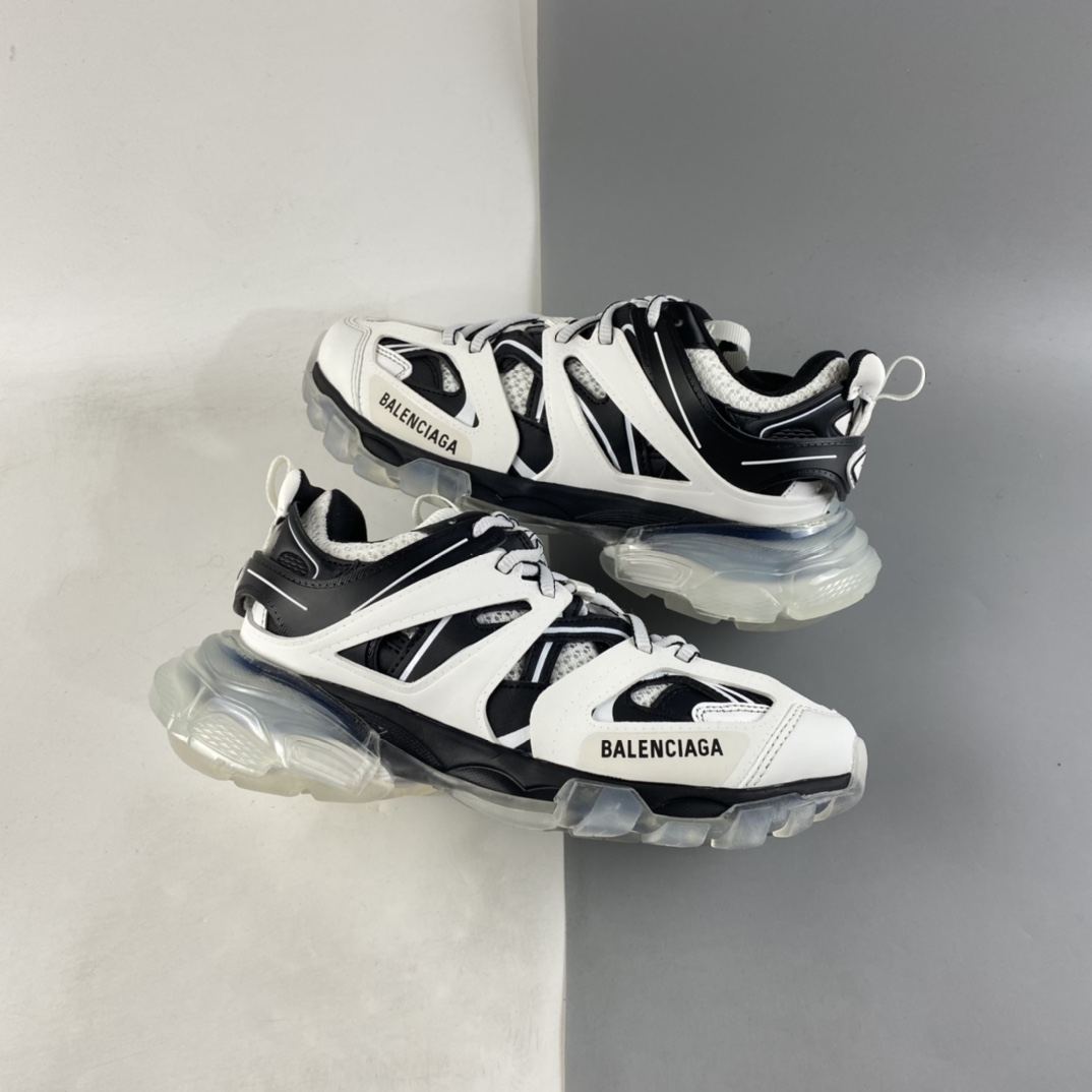 P480   Balenciaga Sneaker Tess s.Gomma MAILLE WHITE/ORANGE 巴黎世家3.0