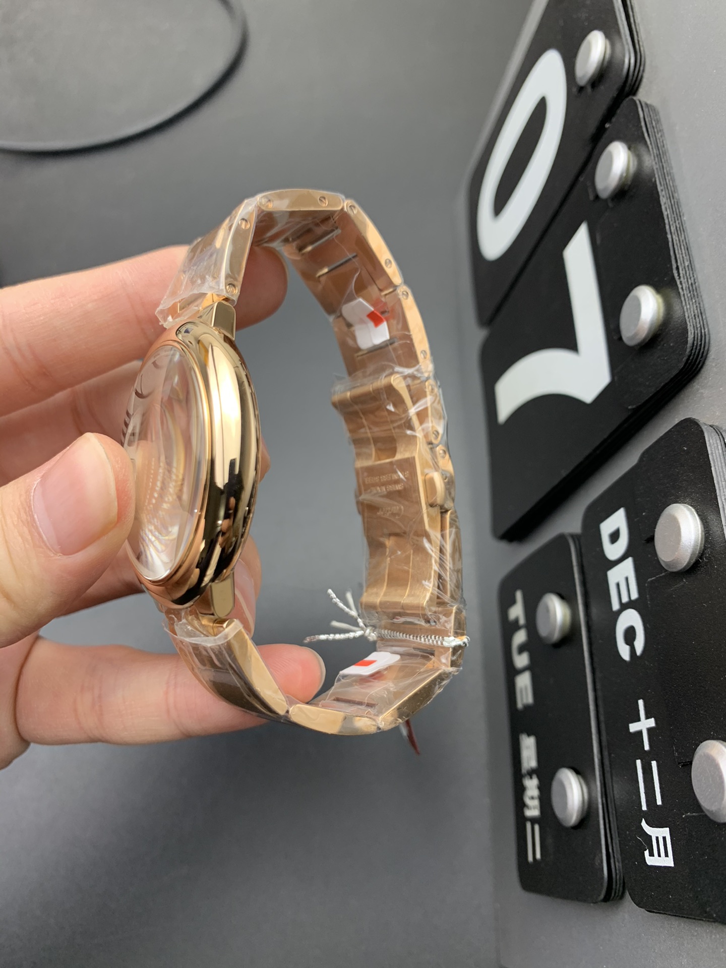 Cartier 玫瑰金 球