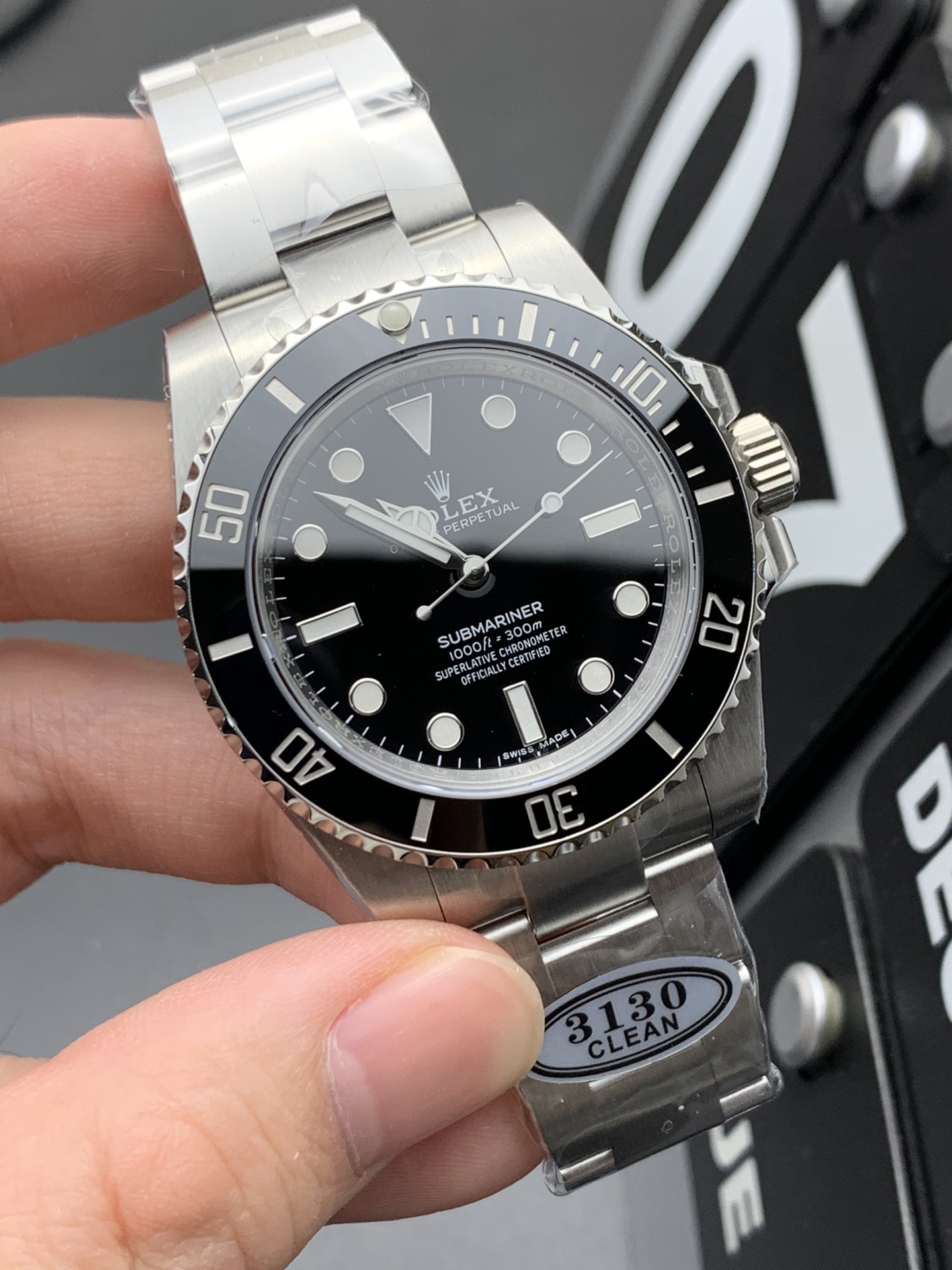 Rolex 3130无历黑鬼