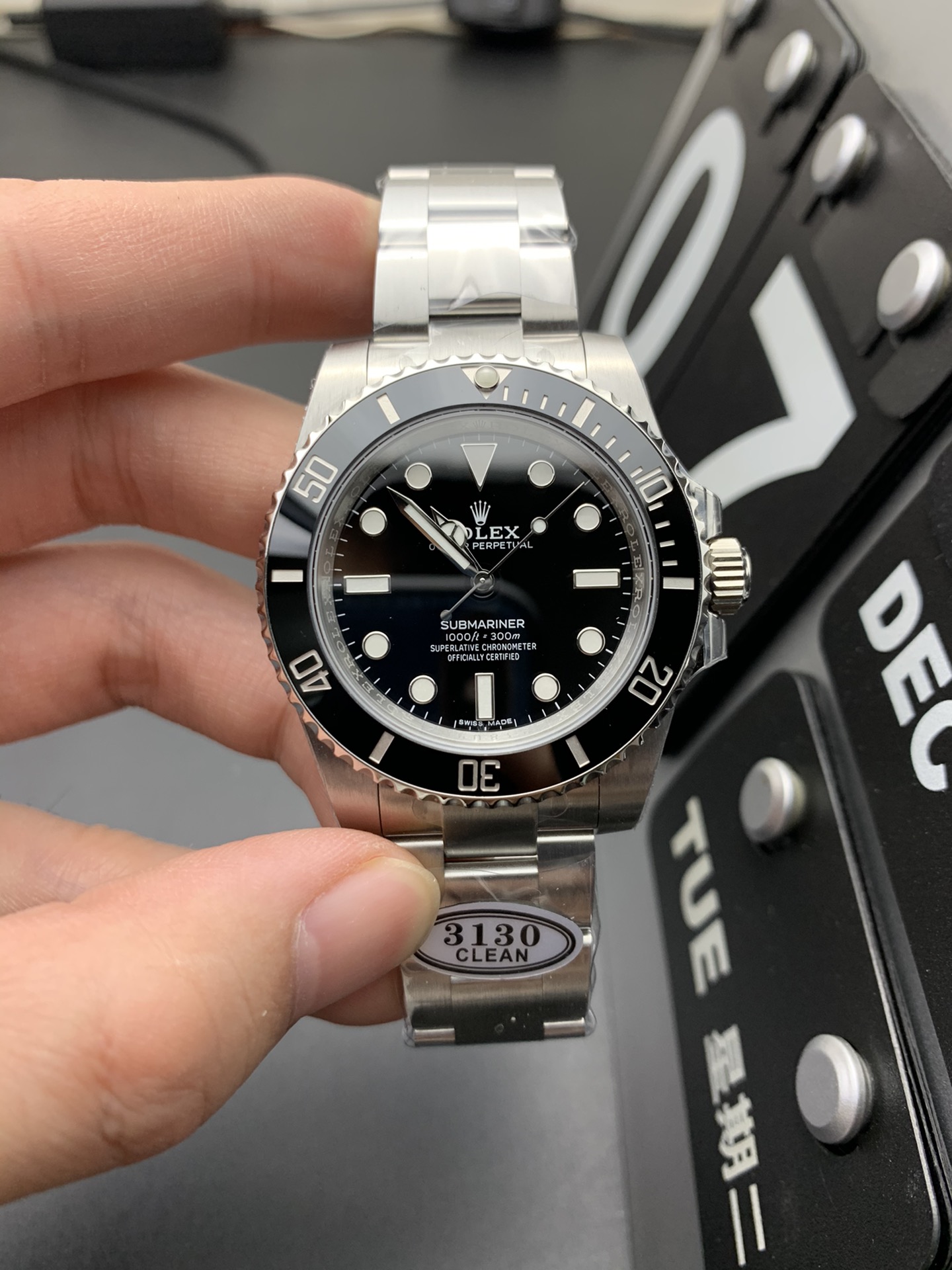 Rolex 3130无历黑鬼