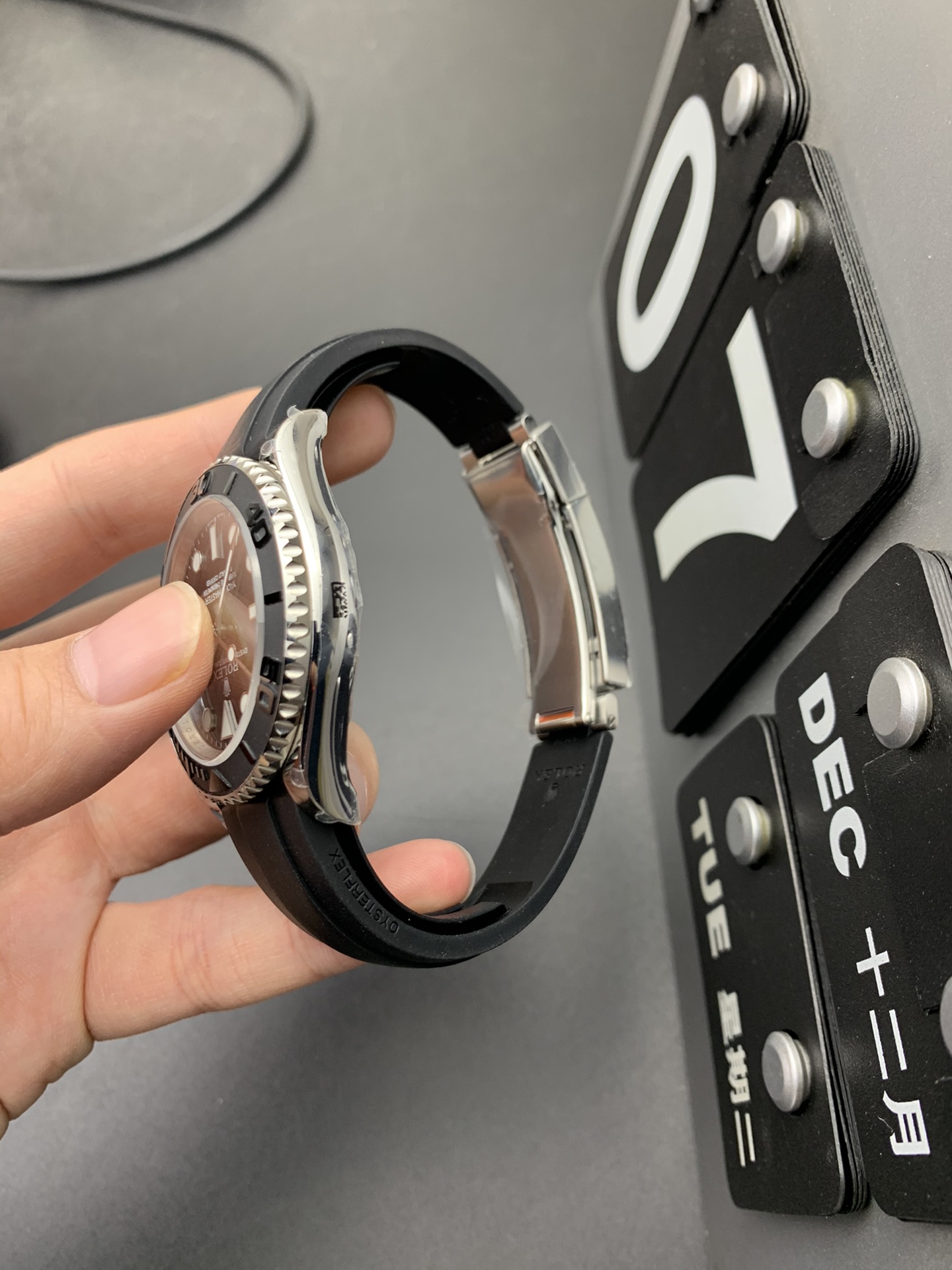Rolex 3235白金游艇
