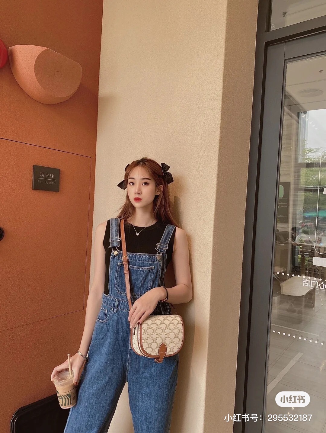 CELINE 2021早春新款马鞍包 191502白花