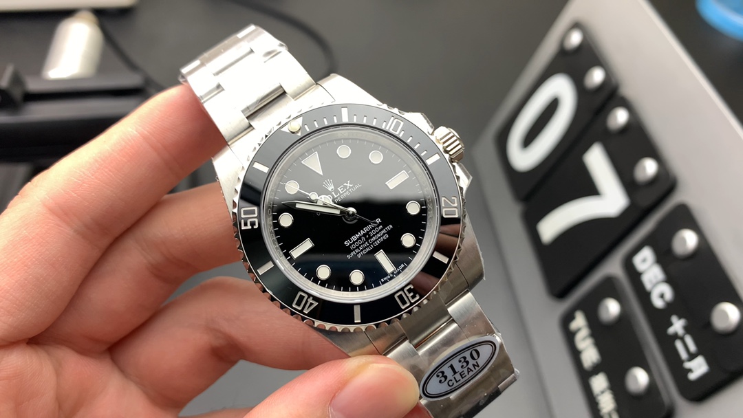 Rolex 3130无历黑鬼