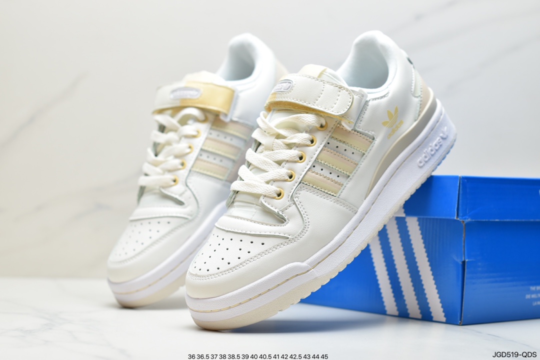 180 阿迪达斯Adidas Forum 84 Low OG “Bright Blue” 低帮百搭潮流休闲运动板鞋GW0299