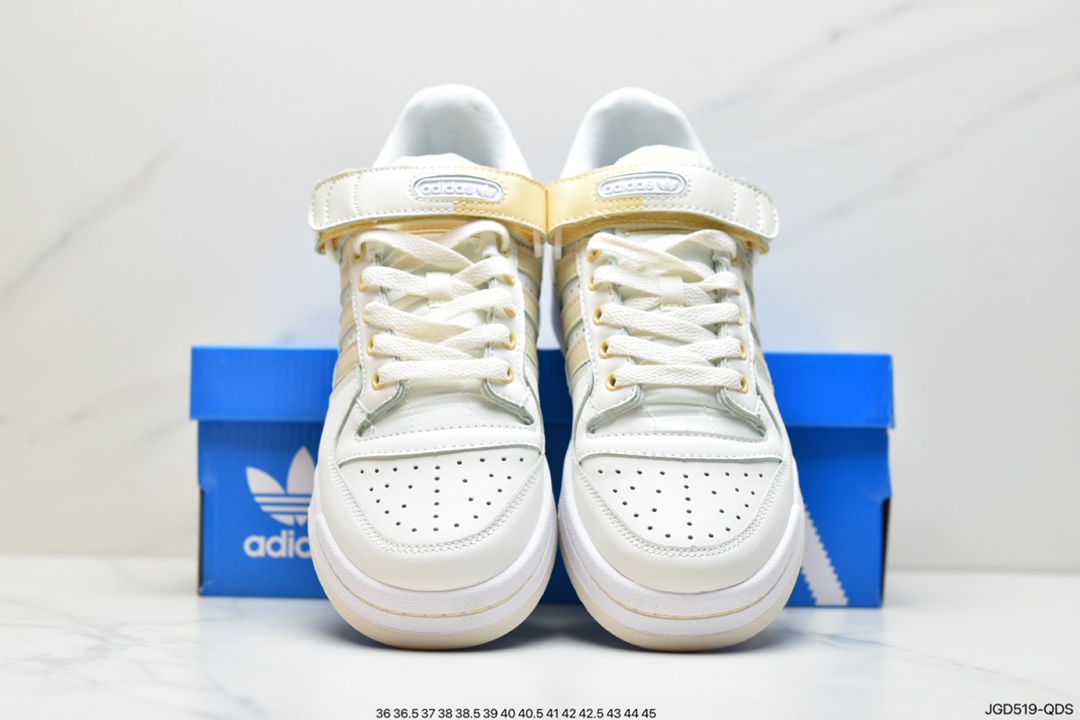 180 阿迪达斯Adidas Forum 84 Low OG “Bright Blue” 低帮百搭潮流休闲运动板鞋GW0299