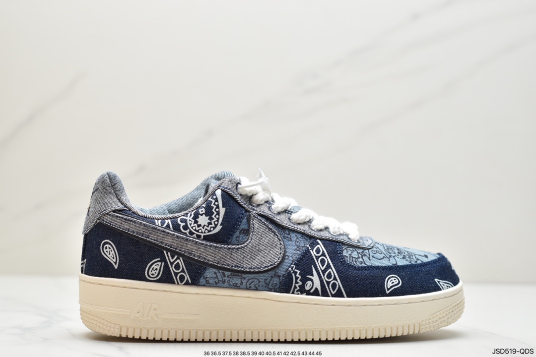200  Air Force 1 Low 联名新品！空军一号牛仔布板鞋 905345-402
