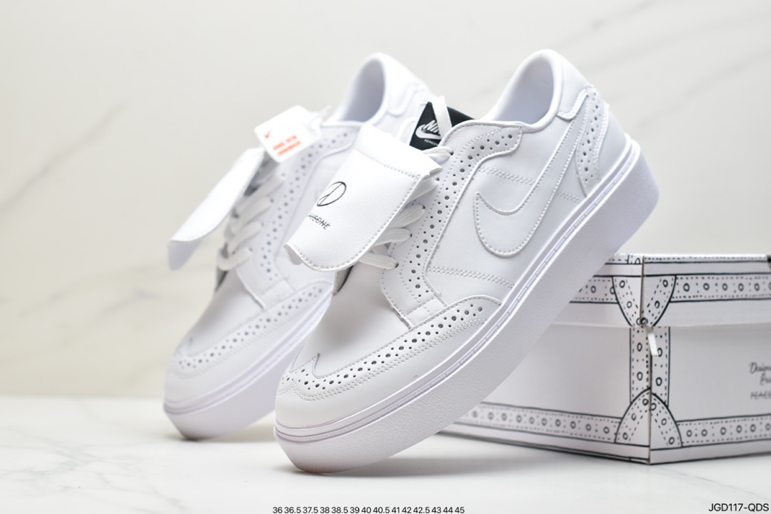 180 权志龙 PEACEMINUSONE x NIKE Kwondo 1 休闲时尚板鞋白色小邹菊权志龙3.0 DH2482-100