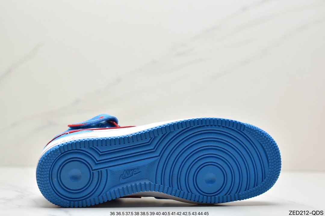 260 耐克NIKE FORCE 1 07 MID机器猫主题配色叮当猫 GB1236-160