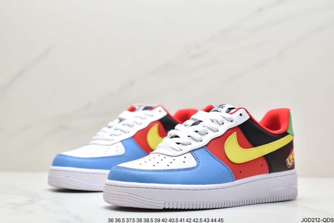 180 耐克Air Force 1′07”QS”空军一号经典低帮百搭休闲运动板鞋“DC8887