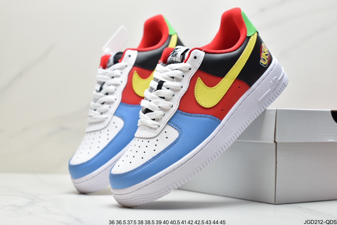 180 耐克Air Force 1′07”QS”空军一号经典低帮百搭休闲运动板鞋“DC8887