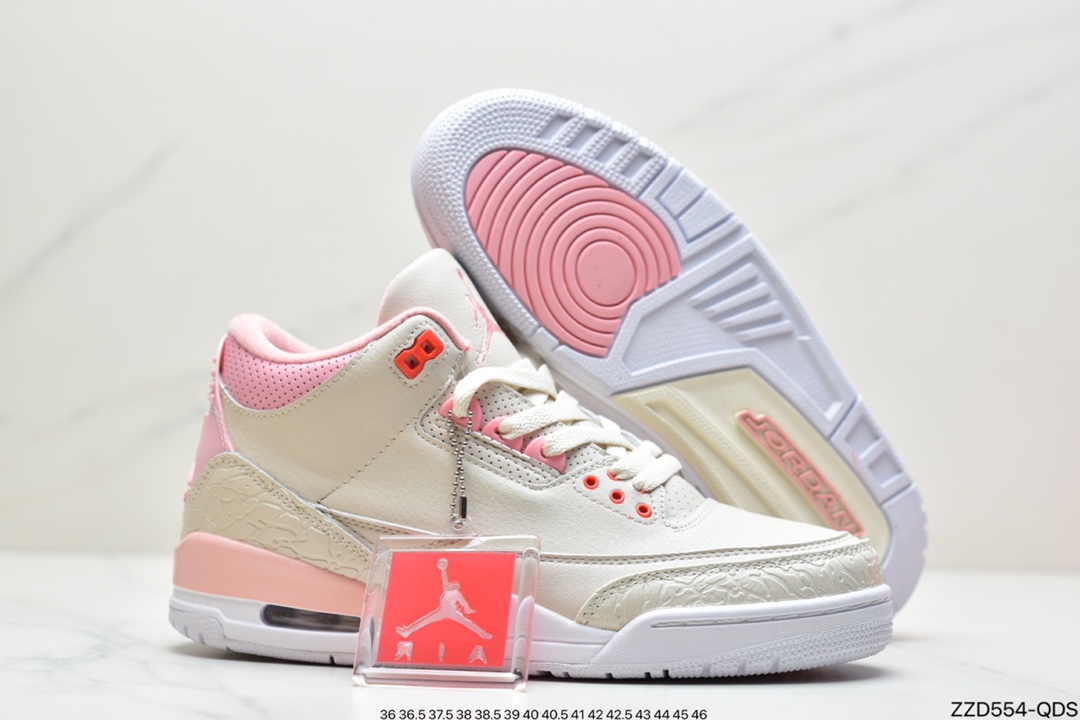 250 乔丹Air Jordan 3 RetroLaser Orange迈克尔·乔丹CK9246-108