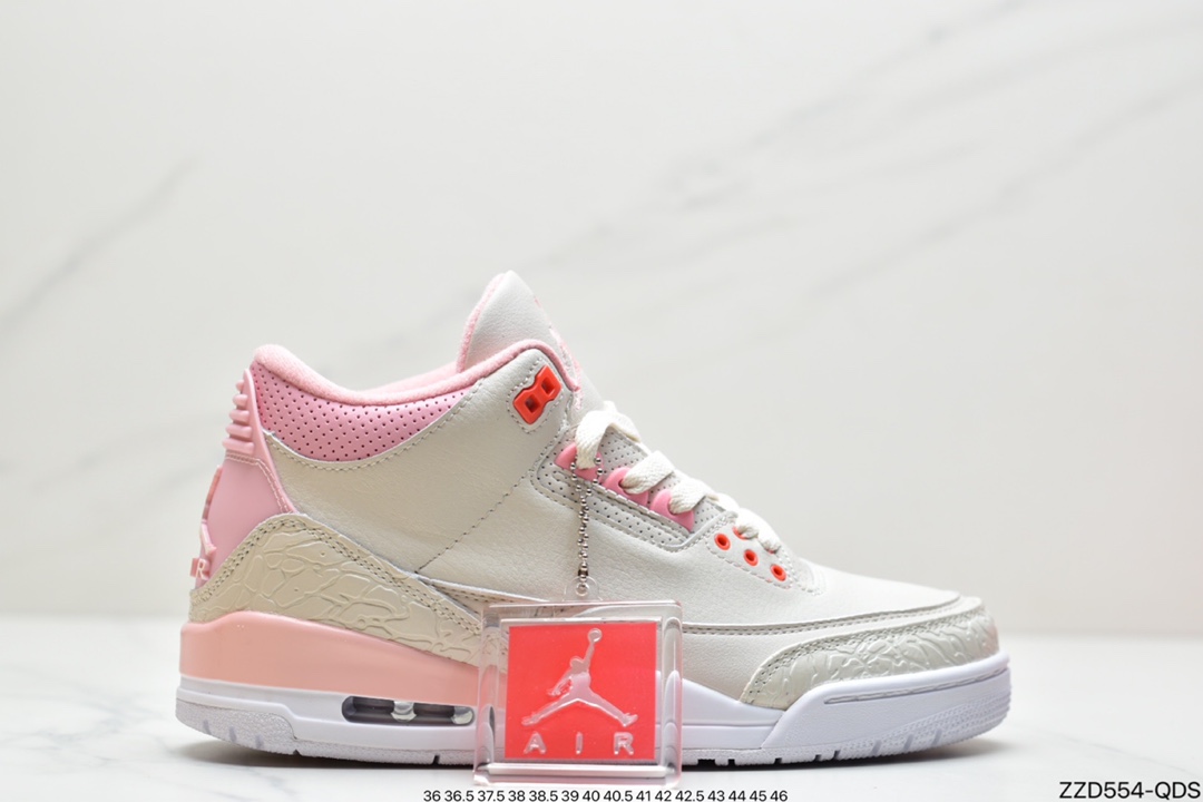 250 乔丹Air Jordan 3 RetroLaser Orange迈克尔·乔丹CK9246-108