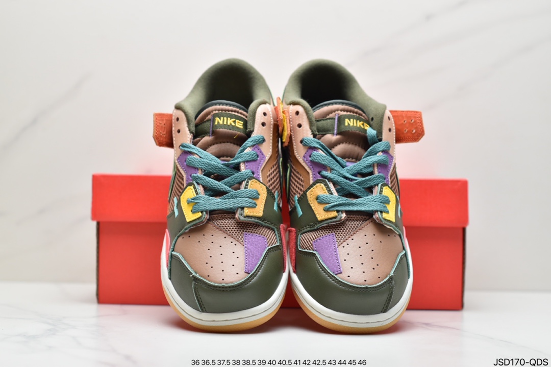 200 耐克Nike Dunk Scrap ”Archeo Brown” 彩拼 DB0500-200