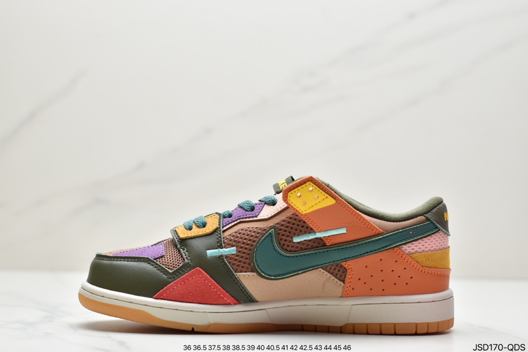 200 耐克Nike Dunk Scrap ”Archeo Brown” 彩拼 DB0500-200