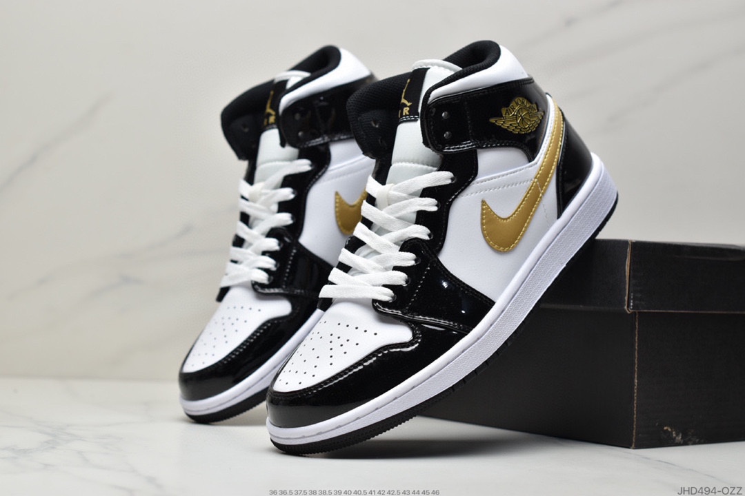 190 Air Jordan 1 Mid 乔一中邦 554724-174