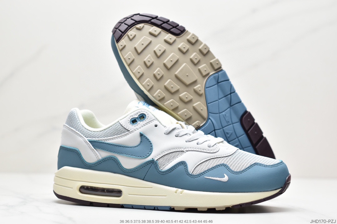 190 耐克Travis Scott x Nike Air Max 1” Wheat/Lemon”改版款低帮复古百搭休闲运动慢跑鞋DH1348