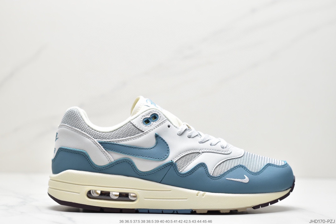 190 耐克Travis Scott x Nike Air Max 1” Wheat/Lemon”改版款低帮复古百搭休闲运动慢跑鞋DH1348