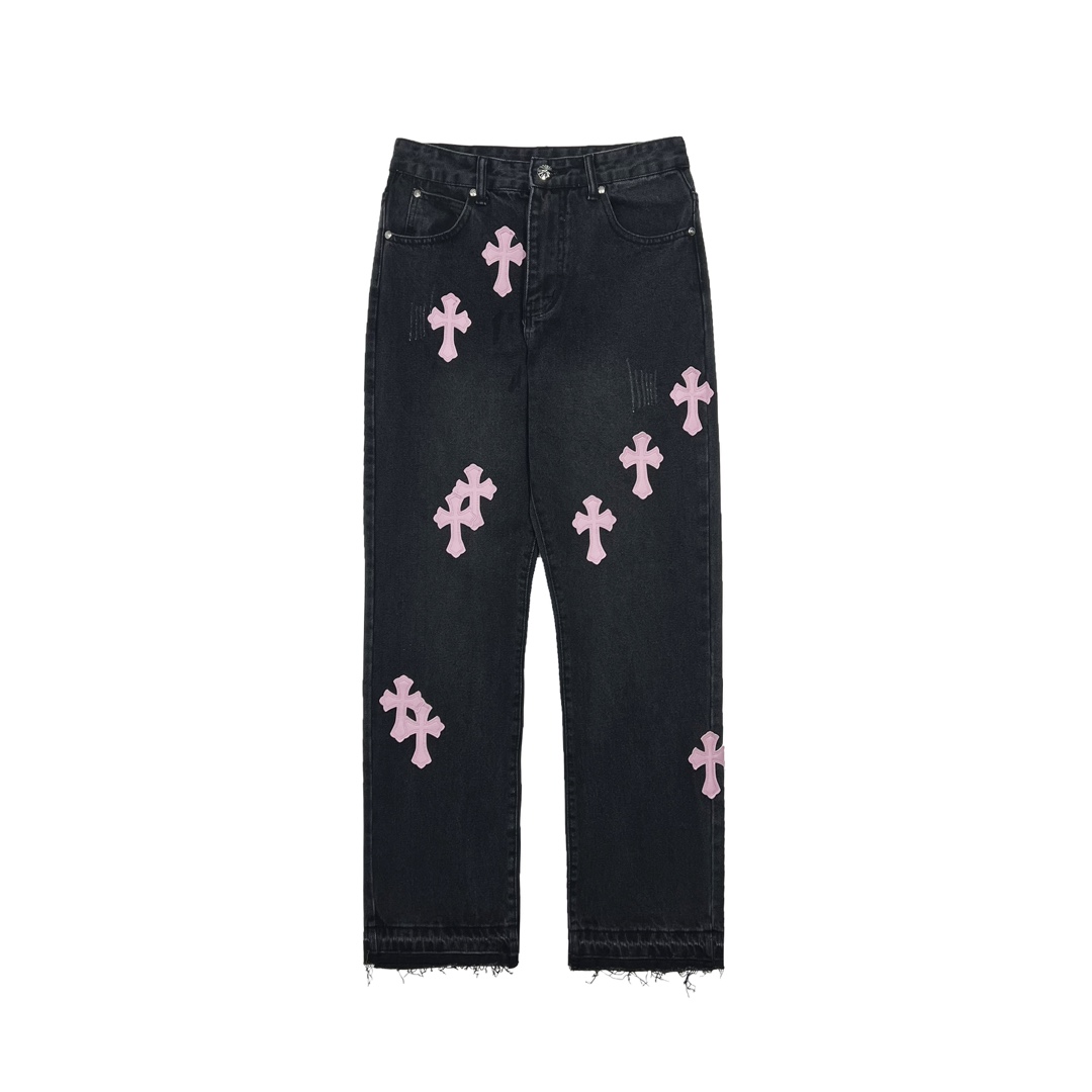 Alternative view of Chrome Hearts Jeans 08216