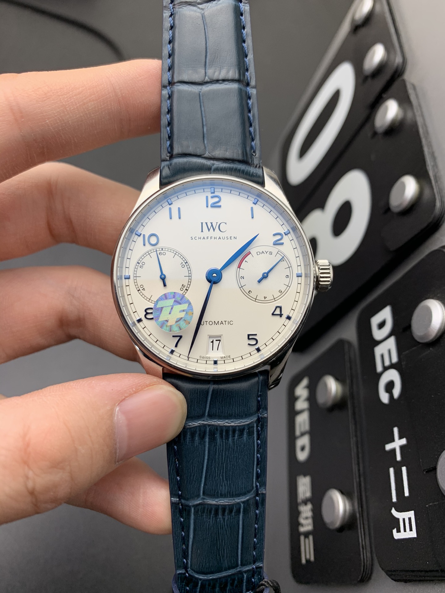 IWC 白面蓝针葡七