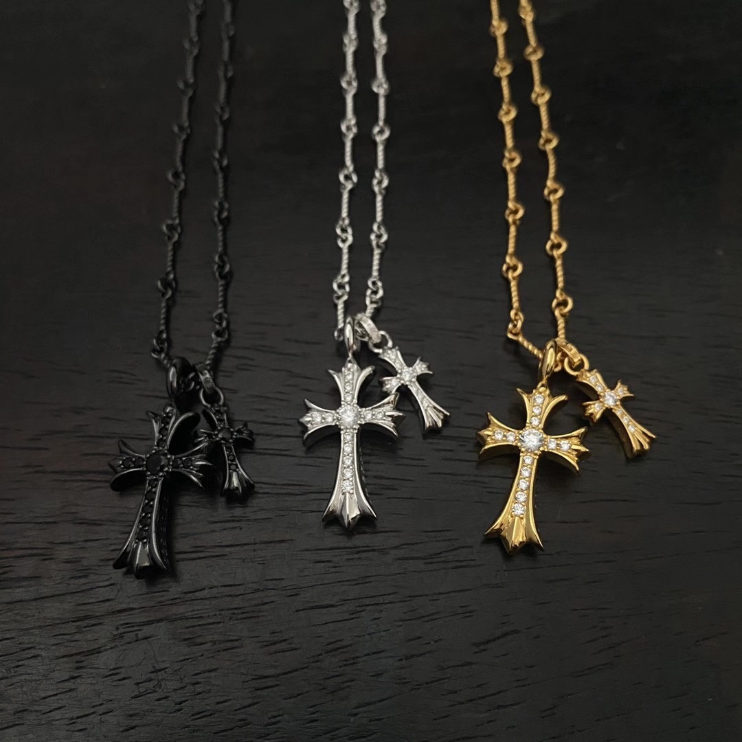 Custom Gold-Plated Diamond Setting, Necklace Pendant
