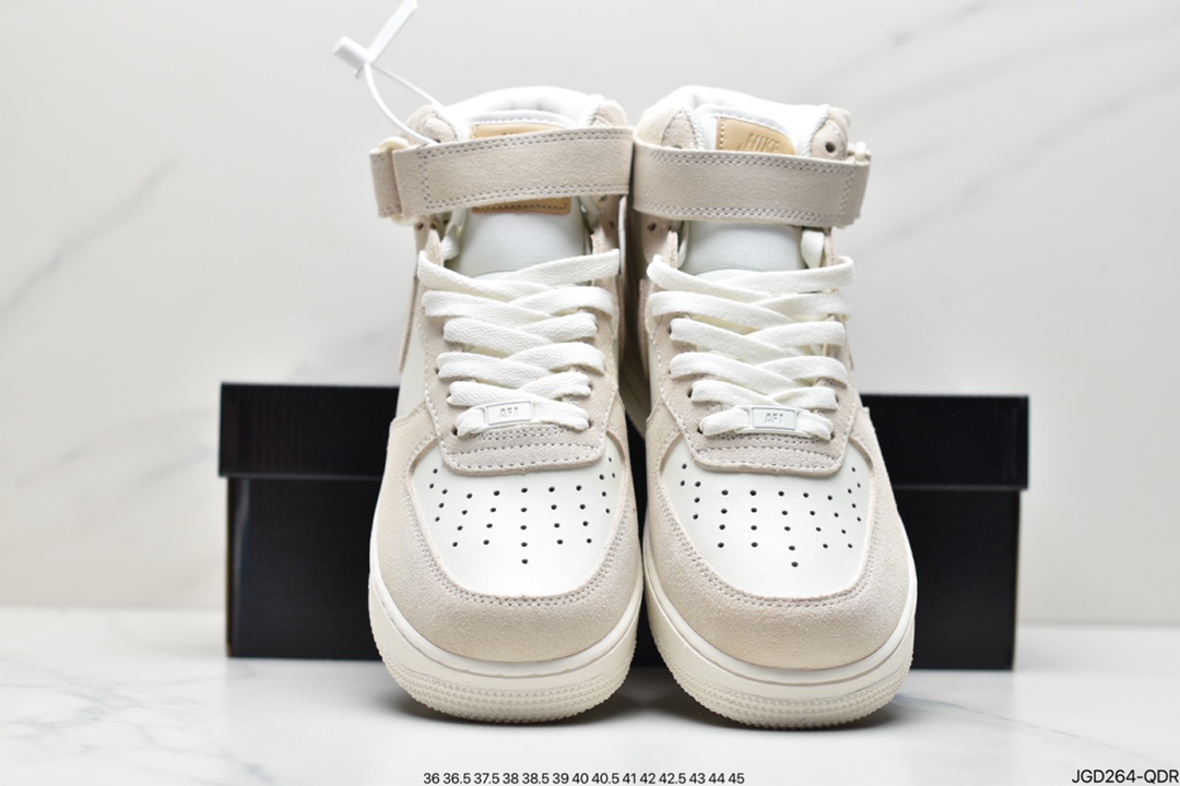 180 耐克Nike Air Force 1 Low ”乳白中帮”  空军一号经典款运动板鞋 CW7584-200