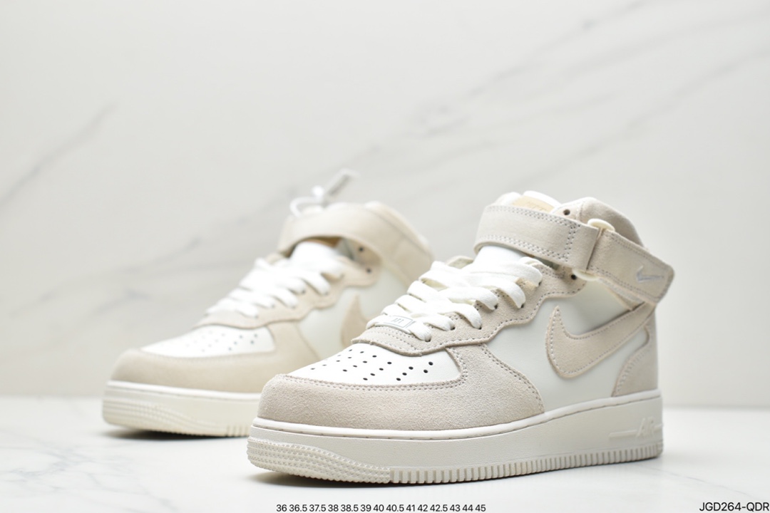 180 耐克Nike Air Force 1 Low ”乳白中帮”  空军一号经典款运动板鞋 CW7584-200