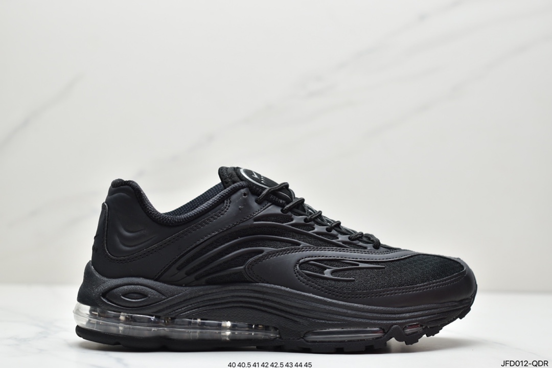 170 耐克Nike Air Tuned Max”Grey/Black/Red”百搭休闲运动慢跑鞋“浅灰黑红”CV6984-006