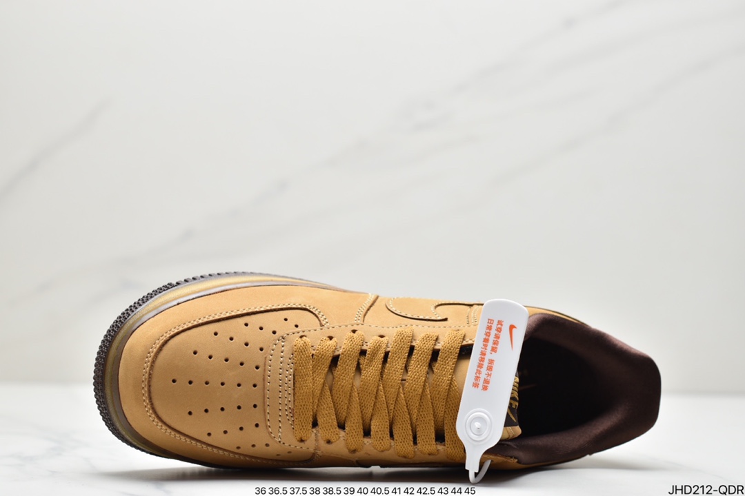 190  耐克Nike Air Force 1 Low Retro SP ”Wheat Mocha” 摩卡小麦 空军一号低帮休闲板鞋DC7504-700