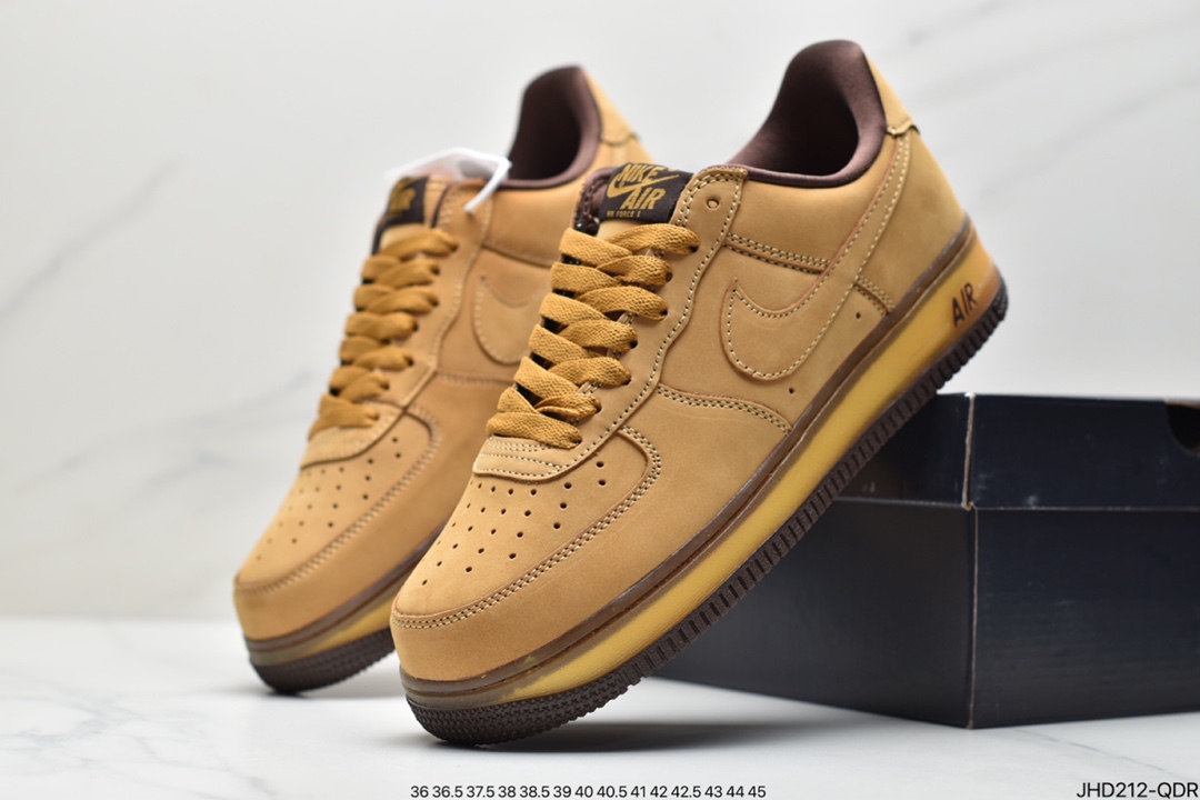 190  耐克Nike Air Force 1 Low Retro SP ”Wheat Mocha” 摩卡小麦 空军一号低帮休闲板鞋DC7504-700