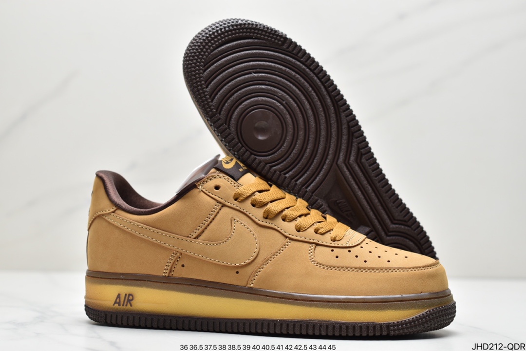 190  耐克Nike Air Force 1 Low Retro SP ”Wheat Mocha” 摩卡小麦 空军一号低帮休闲板鞋DC7504-700