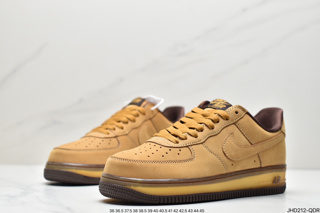 190  耐克Nike Air Force 1 Low Retro SP ”Wheat Mocha” 摩卡小麦 空军一号低帮休闲板鞋DC7504-700