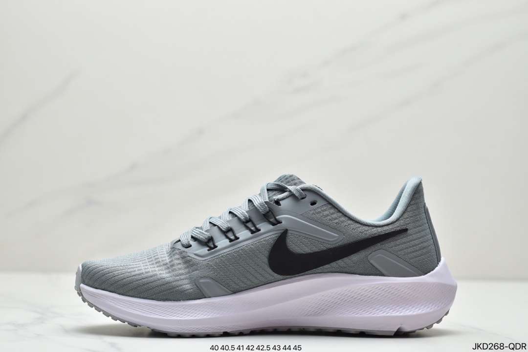160 耐克Zoom Pegasus 39 Dark Navy/Black/White”39代超级飞马涡轮增压马拉松休闲运动慢跑鞋CW7356