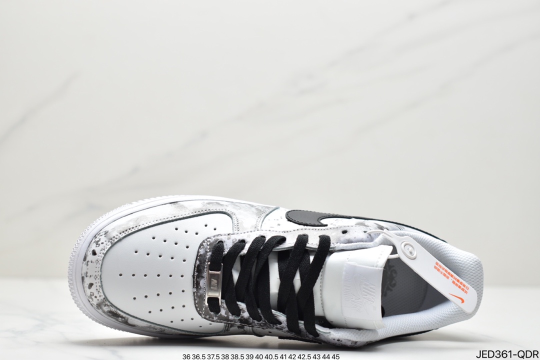 150 耐克Nike Air Force 1 Low  空军一号泼墨 仙鹤山水画315122-116